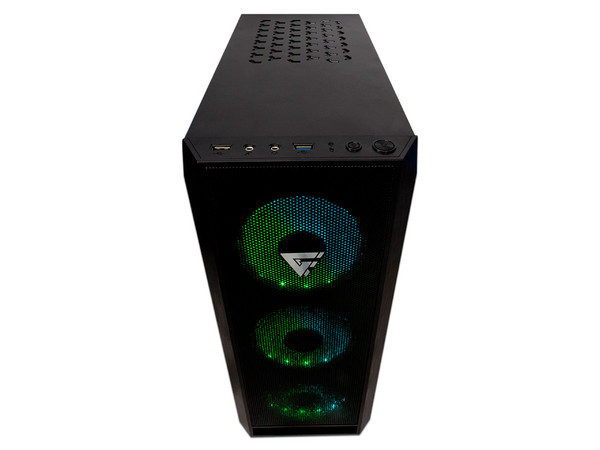PC Gamer Game Factor CHOOSE CSG502:
Procesador Intel Core i5 11400 (hasta 4.4 GHz),
Memoria de 16GB DDR4,
SSD de 1TB,
Video NVIDIA GeForce GTX 1660,
S.O. No Incluye.