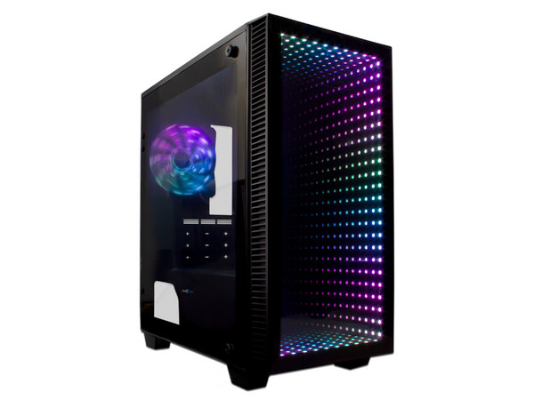 Pc Gamer de Escritorio Game Factor CSG560,
Video GeForce GTX 1650,
Procesador Intel Core i5 11400 (hasta 4.40 GHz),
Memoria de 16GB DDR4,
SSD de 1TB,
S.O. Windows 10 Pro (64 Bits)