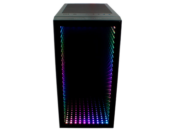 PC de Escritorio para Diseño Game Factor CSG560: 
Procesador Intel Core i7 12700F (hasta 4.8 GHz), 
Memoria de 16GB DDR4, 
SSD de 1TB, 
Video NVIDIA Quadro T1000, 
S.O Windows 10 Home (Versión de Prueba).
