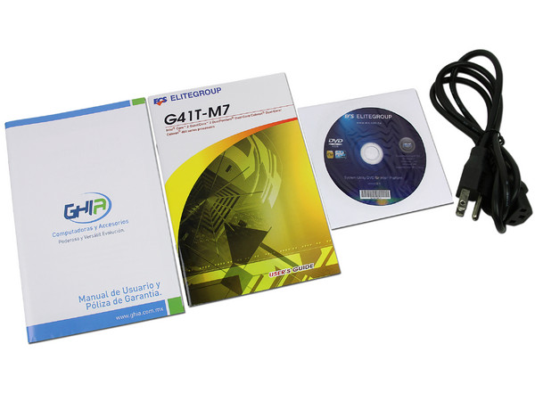 Computadora GHIA 1263,
Procesador Intel Pentium Dual Core E5700 (3.0 GHz),
Memoria de 2GB DDR3, Disco Duro de 500GB, 
DVD±R/RW, Red, 
Windows 7 Starter,
Monitor LED de 15.6