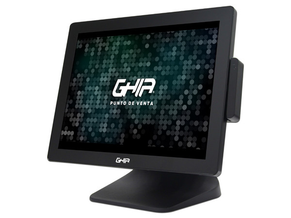 Terminal Punto de Venta GHIA GPOS215A,
Procesador Intel Celeron J1900 (hasta 2.42 GHz),
Memoria de 4GB DDR3L,
Almacenamiento de 64GB,
Pantalla de 15