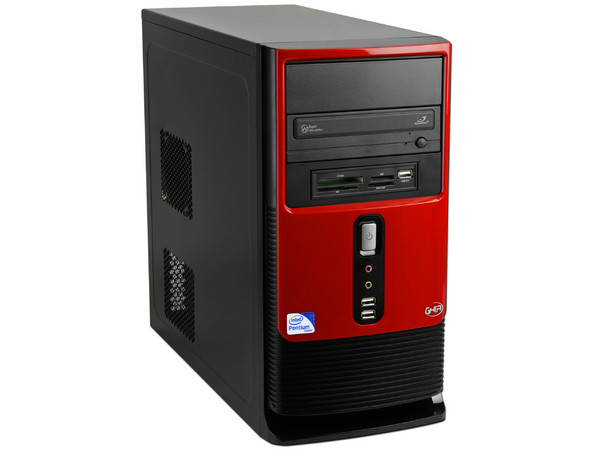 Computadora GHIA-1093,
Procesador Intel Pentium Dual Core E5700 (3.0GHz),
Memoria de 2GB DDR3,
D.D. de 320GB, DVD±R/RW, Red,
Windows 7 Starter,
Monitor 18.5