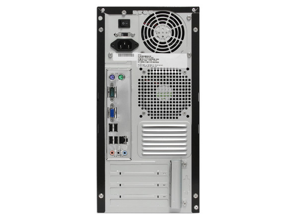 Computadora GHIA BASIC ATOM,
Procesador Intel Atom 230 (1.6Ghz),
Memoria de 1GB DDR2 667MHz,
D.D. de 160GB, SuperMulti DVD±R/RW,
Red, Windows Vista Starter,
No Incluye Monitor.