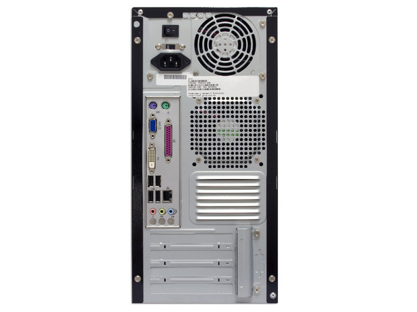 Computadora GHIA AMD SEMPRON,
Procesador AMD Sempron LE-1250, (2.2Ghz),
Memoria de 2GB DDR2 667MHz,
D.D. de 160GB, DVD±R/RW,
Red, Windows Vista Home Basic,
No Incluye Monitor.