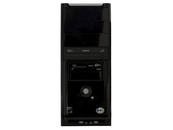 Computadora GHIA AMD ATHLON,
Procesador AMD Athlon 64 X2 7750, (2.7Ghz),
Memoria de 2GB DDR2 667MHz,
D.D. de 160GB, DVD±R/RW,
Red, Windows Vista Home Premium,
No Incluye Monitor.