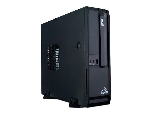 PC de Escritorio GHIA Frontier Slim: 
Procesador AMD Ryzen 3 3200G (hasta 4.0 GHz), 
Memoria de 8GB DDR4, 
SSD de 1TB, 
Video Radeon Graphics, 
S.O. No Incluido.
