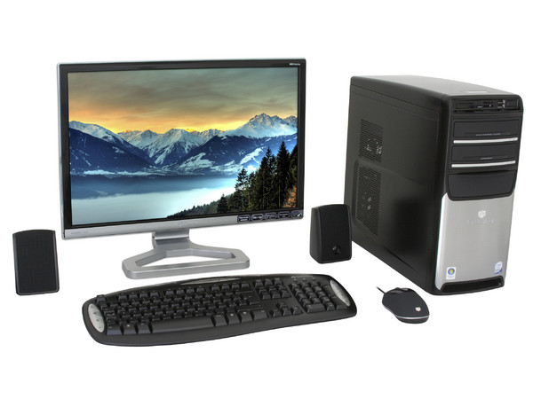 Computadora Gateway GT3248m,
Procesador Intel Core 2 Duo E4500  (2.2GHz),
Memoria 2GB DDR2,D.D. 500GB SATA,
 DVD±R/RW, Sintonizador de TV,
Red, Módem, Windows Vista Home Premium,
Monitor LCD Widescreen de 22