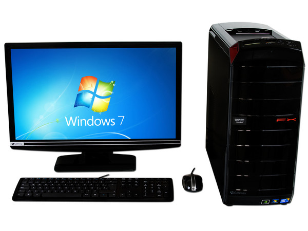 Computadora Gateway FX6840-08M, 
Procesador Intel Core i7-860M (2.8 GHz), 
Memoria de 6GB DDR3, 
D.D. de 1TB SATA, SuperMulti DVD±R/RW, 
Red, Windows 7 Home Premium (64 bits), 
Monitor LCD Widescreen de 23