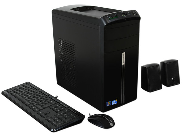 Computadora Gateway DX4822-03M,
Procesador Intel Core 2 Quad Q8300 (2.5GHz),
Memoria de 4GB DDR2, Bocinas, Cámara Web,
D.D. de 640GB, SuperMulti DVD±R/RW,
Red,  Windows 7 Home Premium (64 bits),
No Incluye Monitor.