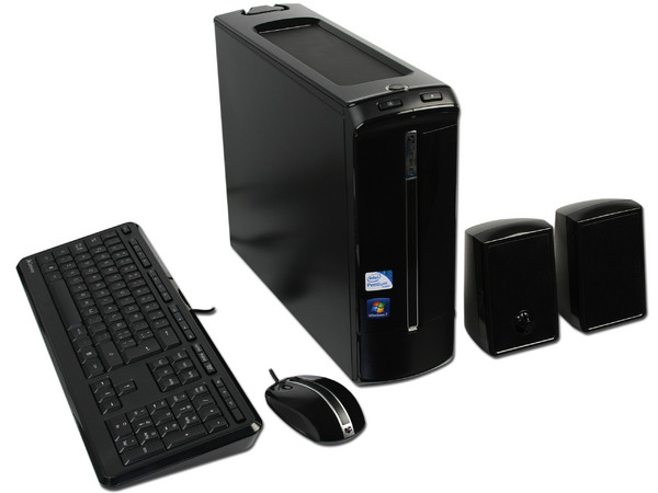 Mini Computadora Gateway SX2802-01m, ,
Procesador Intel Pentium E5300 (2.60 GHz),
Memoria 4 GB DDR2 ,
D.D. de  1TB  SATA, DVD±R/RW,
Red,  HDMI , Windows 7 Home Premium 64 Bits
