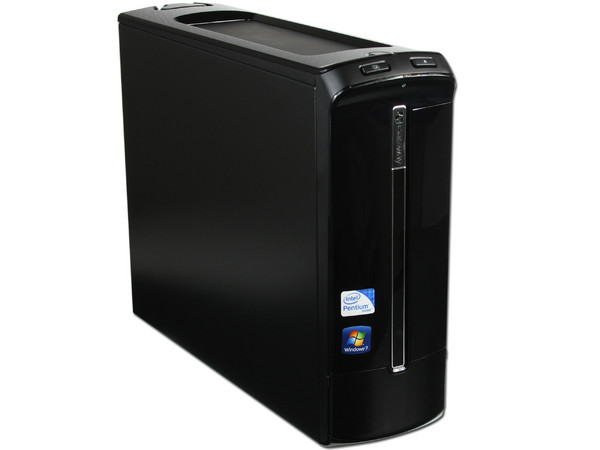 Mini Computadora Gateway SX2802-01m, ,
Procesador Intel Pentium E5300 (2.60 GHz),
Memoria 4 GB DDR2 ,
D.D. de  1TB  SATA, DVD±R/RW,
Red,  HDMI , Windows 7 Home Premium 64 Bits