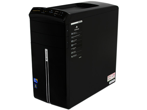 Computadora Gateway DX4840-01M,
Procesador Intel Core i5-650M (3.2GHz),
Memoria de 6GB DDR3,
D.D. de 1TB SATA, SuperMulti DVD±R/RW,
Red, Windows 7 Home Premium (64 bits),
No Incluye Monitor
