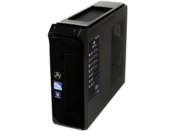 Computadora Gateway SX2803-MR20P,
Procesador Intel Pentium Dual-Core E6700 (3.2 GHz),
Memoria de 4GB DDR3, D.D. de 500GB,
SuperMulti DVD±R/RW DL, Red,
Windows 7 Home Premium (64 bits),
No Incluye Monitor.