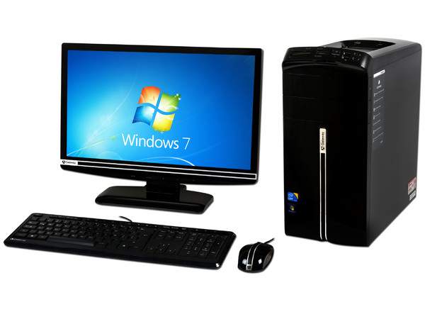 Computadora Gateway DX4840-02M,
Procesador Intel Core i3-540M (3.06GHz),
Memoria de 8GB DDR3,
D.D. de 1.5TB SATA, SuperMulti DVD±R/RW,
Red, Windows 7 Home Premium (64 bits),
Monitor LCD Widescreen de 20