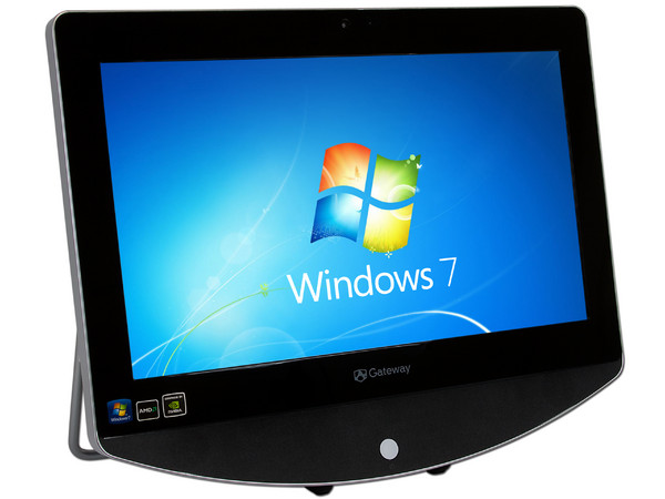 Computadora Gateway All in One ZX4351-01m ,
Procesador AMD Athlon II X2 215 (2.7GHz),
Memoria 3GB DDR3, D.D. de 320GB,
Video Nvidia Geforce 9200,
Windows 7 Home Premium (64 bits),
Pantalla Touchscreen Widescreen de 21.5