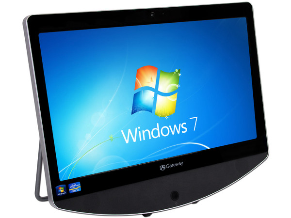 Computadora Gateway All in One  ZX6961-MR20P,
Procesador Intel Core i3-2100 (3.1GHz),
Memoria 2GB DDR3, D.D. de 1TB,
Video Intel HD Graphics, SuperMulti DVD±RW DL,
Windows 7 Home Premium (64 bits),
Pantalla Widescreen Full HD Touchscreen  de 23