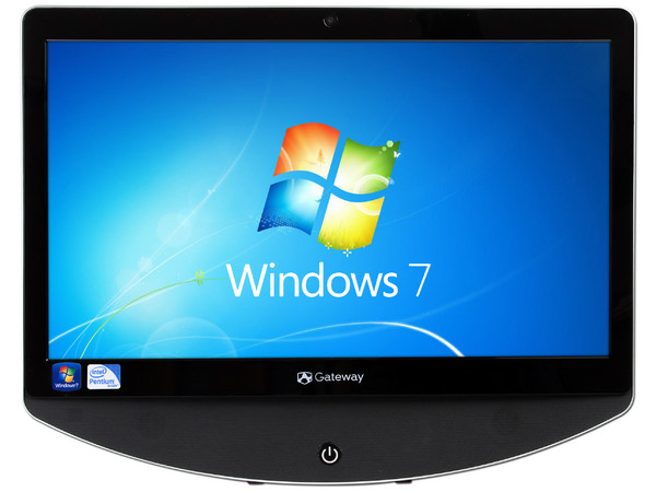 Computadora Gateway All in One ZX4850-MW30B,
Procesador Intel Pentium G620 (2.6 GHz),
Memoria 4GB DDR3, D.D. de 1TB,
Video Intel HD Graphics, DVD-SuperMulti DL,
Windows 7 Home Basic (64 bits),
Pantalla Widescreen de 20