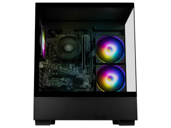 PC Gamer Getttech 320GB-02M,
Procesador AMD Ryzen 3 3200G (hasta 3.6 Ghz),
Memoria de 16GB DDR4,
SSD de 480GB,
Video Radeon Vega 8,
S.O. Windows 11 (Versión de prueba), Color Negra.