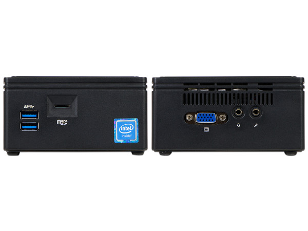 Mini Computadora Gigabyte BRIX GB-BACE-3150,
Procesador Intel Celeron N3150 (hasta 2.08 GHz),
Soporta hasta 8 GB SO-DIMM DDR3L, Soporta D.D. de 2.5