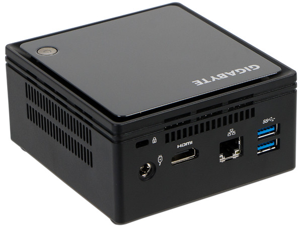 Mini Computadora Gigabyte BRIX GB-BACE-3150,
Procesador Intel Celeron N3150 (hasta 2.08 GHz),
Soporta hasta 8 GB SO-DIMM DDR3L, Soporta D.D. de 2.5