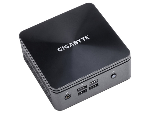 Mini PC de Escritorio Gigabyte GB-BRI3H-10110-BW,
Procesador Intel Core i3-10110U (hasta 4.1 GHz),
Soporta hasta 64GB SODIMM DDR4, Soporta D.D. de 2.5