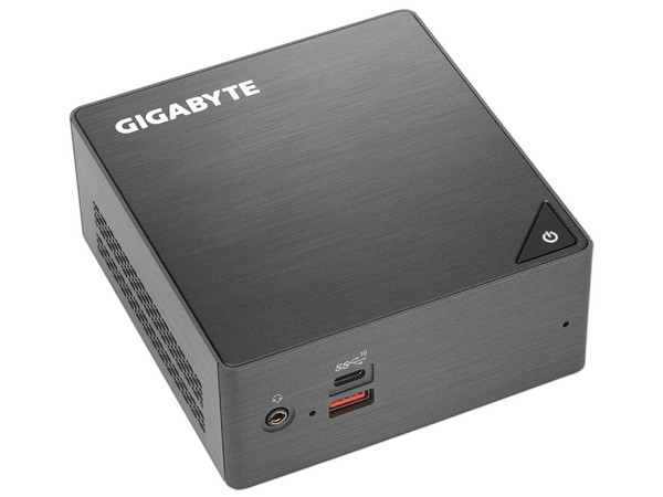 Mini PC Gigabyte BRIX S,
Procesador Intel Core i3 8130U (hasta 3.40 GHz),
Soporta hasta 32 GB DDR4,
No Incluye Disco Duro,
Video UHD Graphics 620,
S.O. No Incluye.