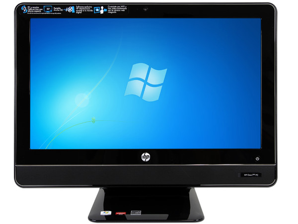 Computadora HP All in One Omni 100-5106la,
Procesador AMD Athlon II X2 260u (1.8 GHz),
Memoria 2GB DDR3, D.D. de 500GB,
Video ATI Radeon HD 4270, Webcam, Red,
Windows 7 Starter,
Monitor LCD HD Wide de 20