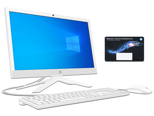 All in One HP Pavilion 140M6AA,
Procesador Intel Celeron J4025 (hasta 2.9 GHz),
Memoria de 4GB DDR4,
Disco Duro de 1TB,
Pantalla de 20.7