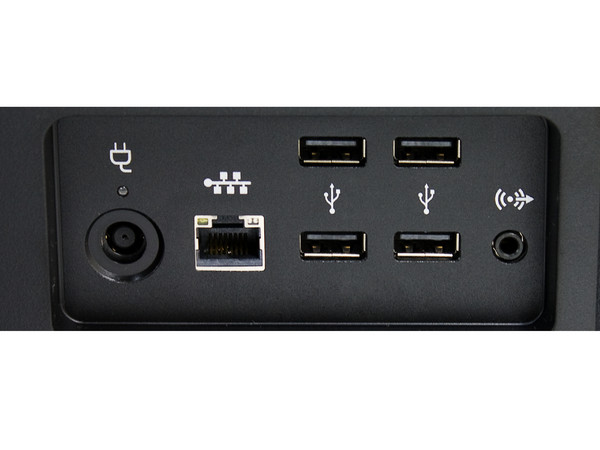 Computadora All-in-One HP 23-B230la,
Procesador AMD A6-5200 (2.0 GHz),
Memoria 6 GB DDR3, D.D. de 1 TB,
Video Radeon HD 8400,
DVD±R/RW DL, Red, 802.11b/g/n,
Windows 8 (64 Bits),
Pantalla LED de 23