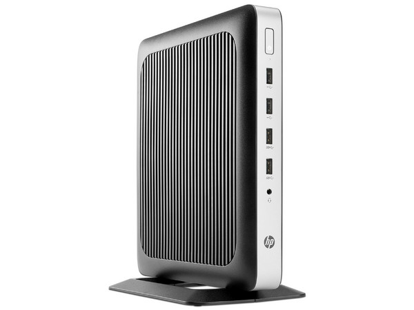 Desktop HP Thin Client  T630,
CPU AMD A6 9500e (hasta 3.40 GHz),
RAM 4GB DDR3,
Almacenamiento 32GB eMMC,
Gráficos Radeon R5,
Windows Embedded Standard 7