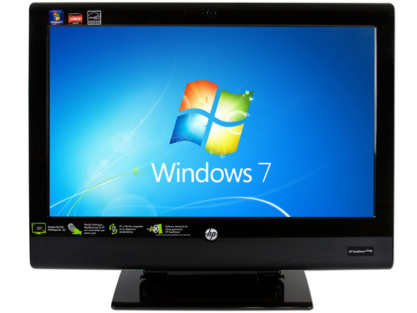 Computadora HP TouchSmart 310-1010LA,
Procesador AMD Athlon II X2 240e (2.8 GHz),
Memoria 4GB DDR3, D.D. de 750GB,
Video Radeon HD 4270, 
DVD±R/RW LightScribe, Red, 
Windows 7 Home Premium (64 bit),
Pantalla de 20