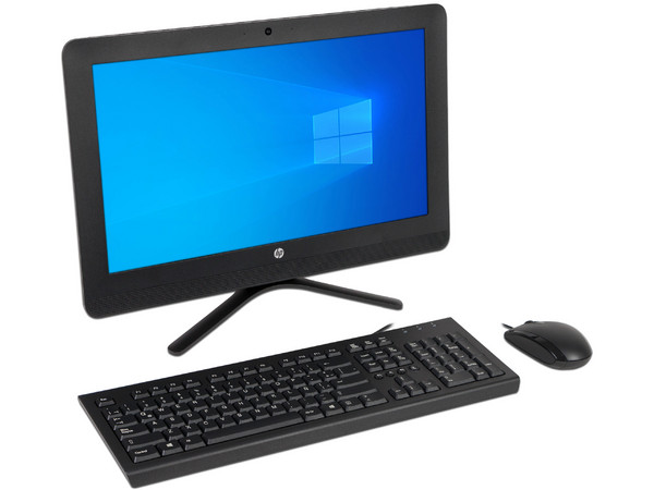 Computadora All in One HP 205 G3,
Procesador AMD A4 9125 (hasta 2.60 GHz),
Memoria de 4GB DDR4,
Disco Duro de 1TB,
Pantalla de 19.5