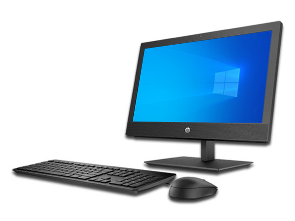All in One HP ProOne 400 G5,
Procesador Intel Core i5 9500T (hasta 3.70 GHz),
Memoria de 8GB DDR4,
SSD de 256GB,
Pantalla de 23.8