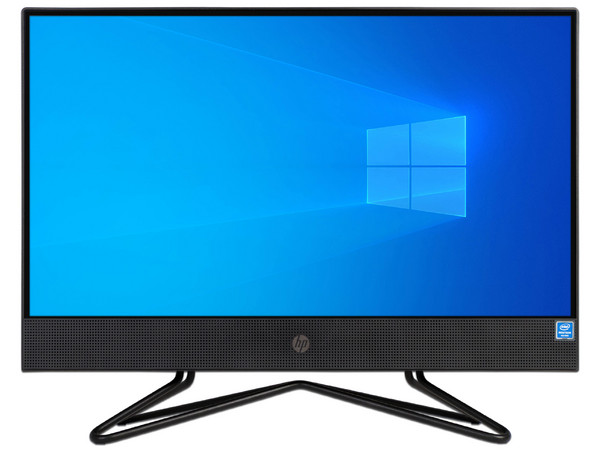Computadora All in One HP 200 G4,
Procesador Intel Pentium Silver J5040 (Hasta 3.2 GHz),
Memoria de 4GB DDR4,
Disco Duro de 1TB,
Pantalla de 21.5