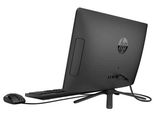 All in One HP 205 G3,
Procesador AMD E 2-9000 (hasta 2.2 GHz),
Memoria de 4GB DDR4,
SSD de 32GB,
Pantalla de 19.5