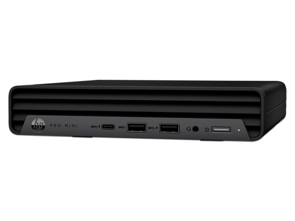 Mini Pc de Escritorio HP Pro 400  G9,
Procesador Intel Core i5 12500T (Hasta 4.40 GHz),
Memoria de 8GB DDR4,
SSD de 256GB,
Video UHD Graphics 770,
S.O. Windows 11 Pro (64 Bits)