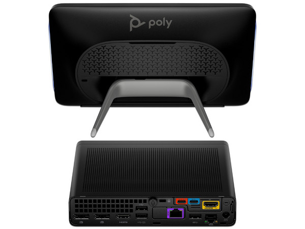 Mini PC Para Videoconferencias HP Mini IP Conf wMTR: 
Procesador Intel core i7 13700T (hasta 4.9 GHz), 
Memoria de 16GB DDR5, 
SSD de 256GB, 
Video UHD Graphics 770, 
S.O. Windows IoT.