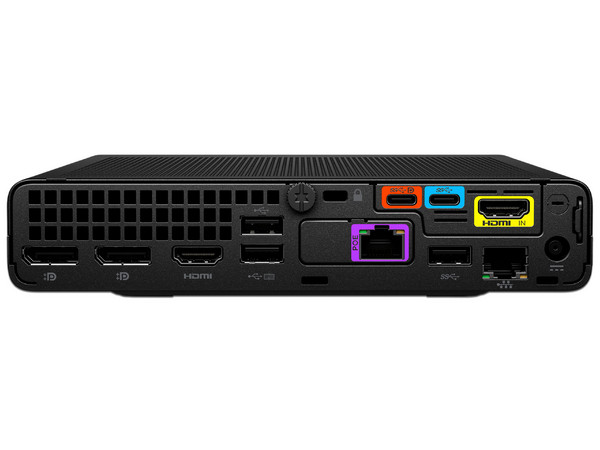 Mini PC Para Videoconferencias HP Mini IP Conf wMTR: 
Procesador Intel core i7 13700T (hasta 4.9 GHz), 
Memoria de 16GB DDR5, 
SSD de 256GB, 
Video UHD Graphics 770, 
S.O. Windows IoT.