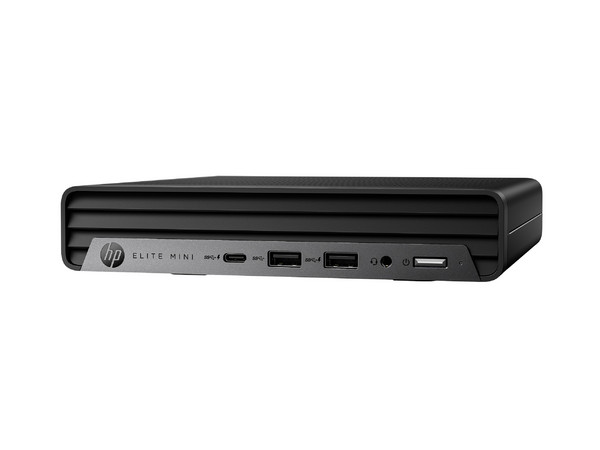 Mini PC de Escritorio HP Elite Mini 805 G8: 
Procesador AMD Ryzen 3 5350GE (hasta 4.2 GHz), 
Memoria de 8GB DDR4, 
SSD de 512GB, 
Video Radeon Graphics, 
S.O. Windows 11 Pro.