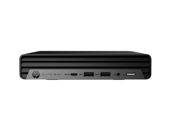 Mini PC de Escritorio HP Elite Mini 805 G8: 
Procesador AMD Ryzen 3 5350GE (hasta 4.2 GHz), 
Memoria de 8GB DDR4, 
SSD de 512GB, 
Video Radeon Graphics, 
S.O. Windows 11 Pro.