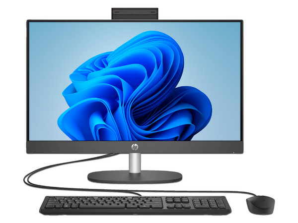 All In One HP ProOne 245 G10: 
Procesador AMD Athlon Silver 7120U (hasta 3.5 GHz), 
Memoria de 4GB DDR4, 
SSD de 128GB, 
Pantalla de 23.8