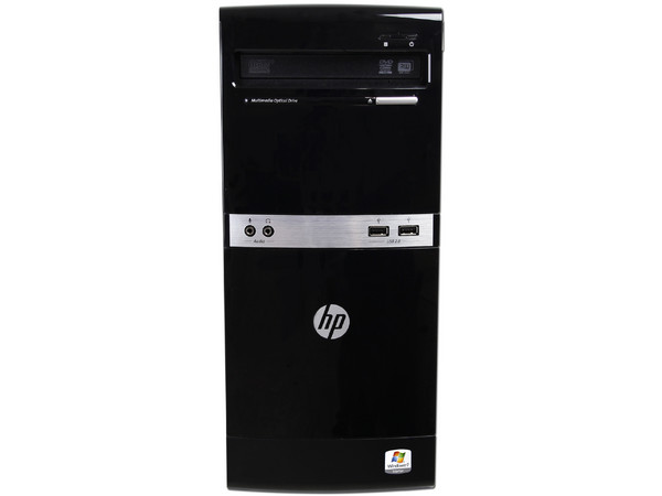 Computadora HP 505B MT,
Procesador AMD Athlon II X2 265 (3.3 GHz),
Memoria 2GB DDR3, D.D. de 500 GB,
DVD SuperMulti, Red, Video NVIDIA GeForce 6150SE,
Windows 7 Starter (32 bit),
No Incluye Monitor.