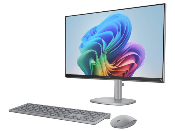 PC All in One HP OmniStudio X AI 27-cs1251la,
Procesador Intel Core Ultra 5 226V (hasta 4.5 GHz),
Memoria de 16GB LPDDR5,
SSD de 512GB,
Pantalla de 27