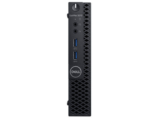 Desktop DELL OptiPlex 3070,
Procesador Intel Core i3 9100T (hasta 3.70 GHz),
Memoria de 4GB DDR4,
Disco Duro de 500GB,
Video UHD Graphics 630,
S.O. Windows 10 Pro (64 Bits),
Incluye Monitor E1916HV de 18.5