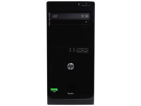 Computadora HP Pro 3405,
Procesador AMD A4-3420 (2.8 GHz),
Memoria 4 GB DDR3, D.D. de 500 GB,
DVD±R/RW DL, Video Radeon HD 6410D,
No Incluye Sistema Operativo,
No Incluye Monitor.