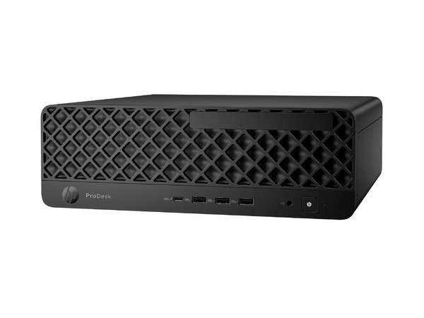 PC de Escritorio HP ProDesk 4 SFF G1i,
Procesador Intel Core Ultra 7 265 (hasta 5.3 GHz),
Memoria de 16GB DDR5,
SSD de 512GB,
Video Intel Graphics,
S.O. Windows 11 Pro. Color Negro.