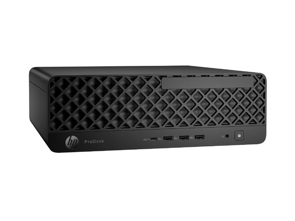 PC de Escritorio HP ProDesk 4 SFF G1i,
Procesador Intel Core Ultra 7 265 (hasta 5.3 GHz),
Memoria de 16GB DDR5,
SSD de 512GB,
Video Intel Graphics,
S.O. Windows 11 Pro. Color Negro.