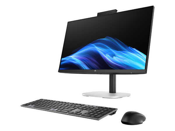 PC All in One HP ProStudio 4 AI G1i,
Procesador Intel Core Ultra 7 265T (hasta 5.3 GHz),
Memoria de 32GB DDR5,
SSD de 1TB,
Pantalla de 23.8