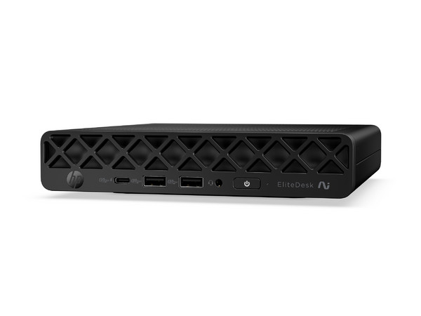 PC de Escritorio HP EliteDesk Mini G2i,
Procesador Intel Core Ultra 7 356H (hasta 4.7 GHz),
Memoria de 16GB DDR5,
SSD de 512GB,
Video Intel Graphics,
S.O. Windows 11 Pro. Color Negra.