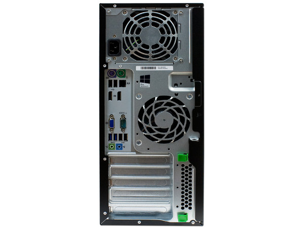 Computadora HP EliteDesk 800 G1,
Procesador Intel Core i7-4770 (hasta 3.9 GHz) 4ta Generación,
Memoria 4 GB DDR3, D.D. de 500 GB,
DVD±R/RW DL, Video Intel HD Graphics 4600,
Windows 7 Pro actualizable a Windows 8 Pro.
No Incluye Monitor